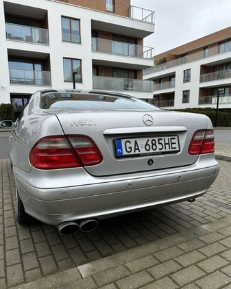 Mercedes-Benz CLK cena 9700 przebieg: 253669, rok produkcji 2001 z Gdynia małe 631
